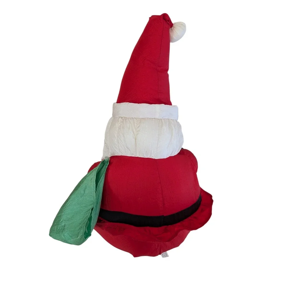 Vintage International Silver Co Santa Claus Plush Parachute Material 18